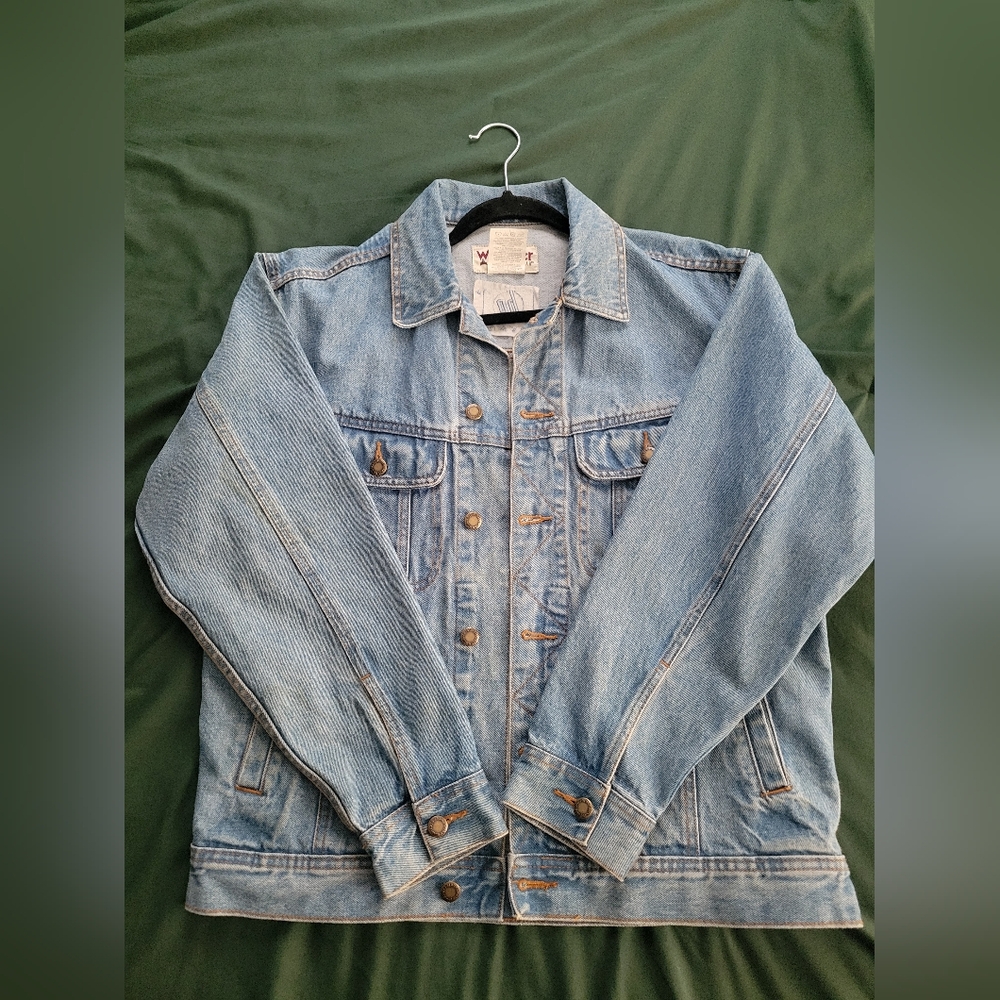 Classic Wrangler Blue Denim Jacket